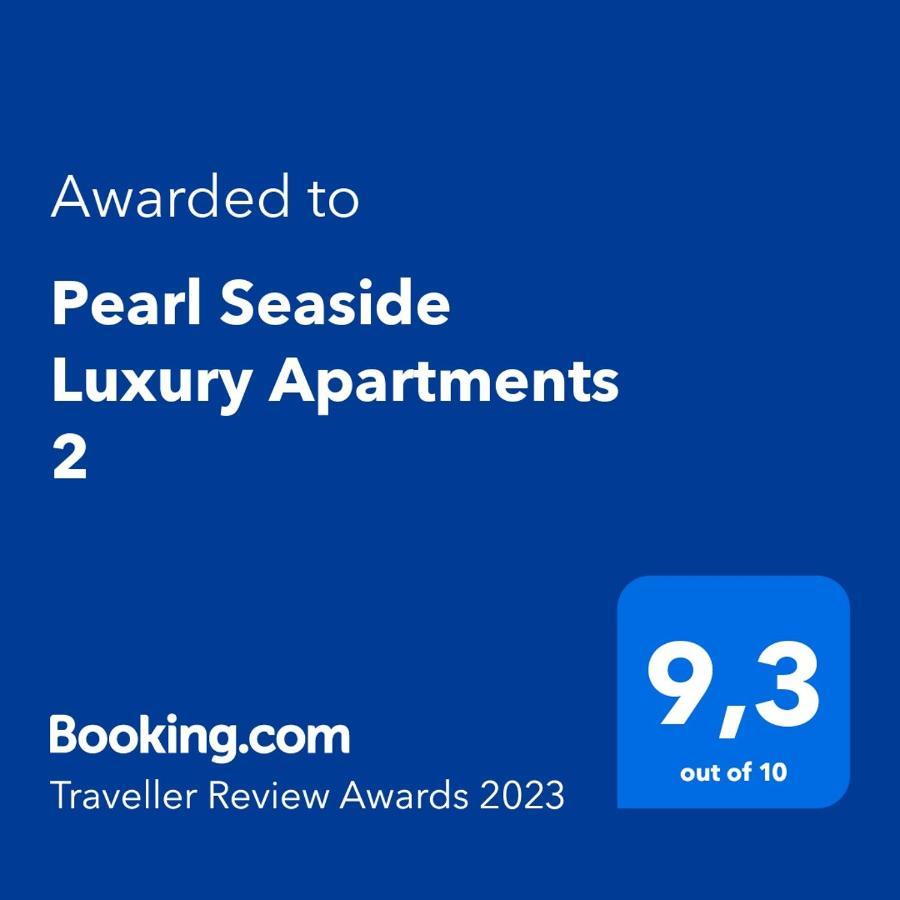 Pearl Seaside Luxury Apartments 2 Khania Eksteriør bilde